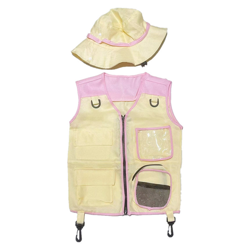 Outdoor Adventure Kids Party - Colete e Chapéu de Explorador Infantil: