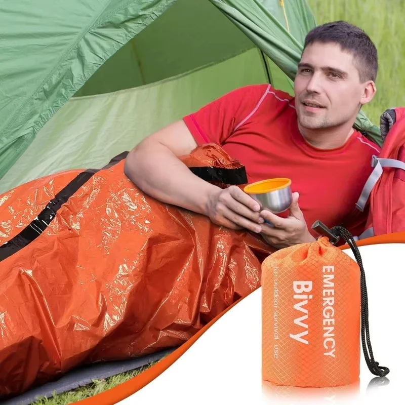 Bivy Sack Lightweight - 1/2PC Saco de Dormir de Emergência,