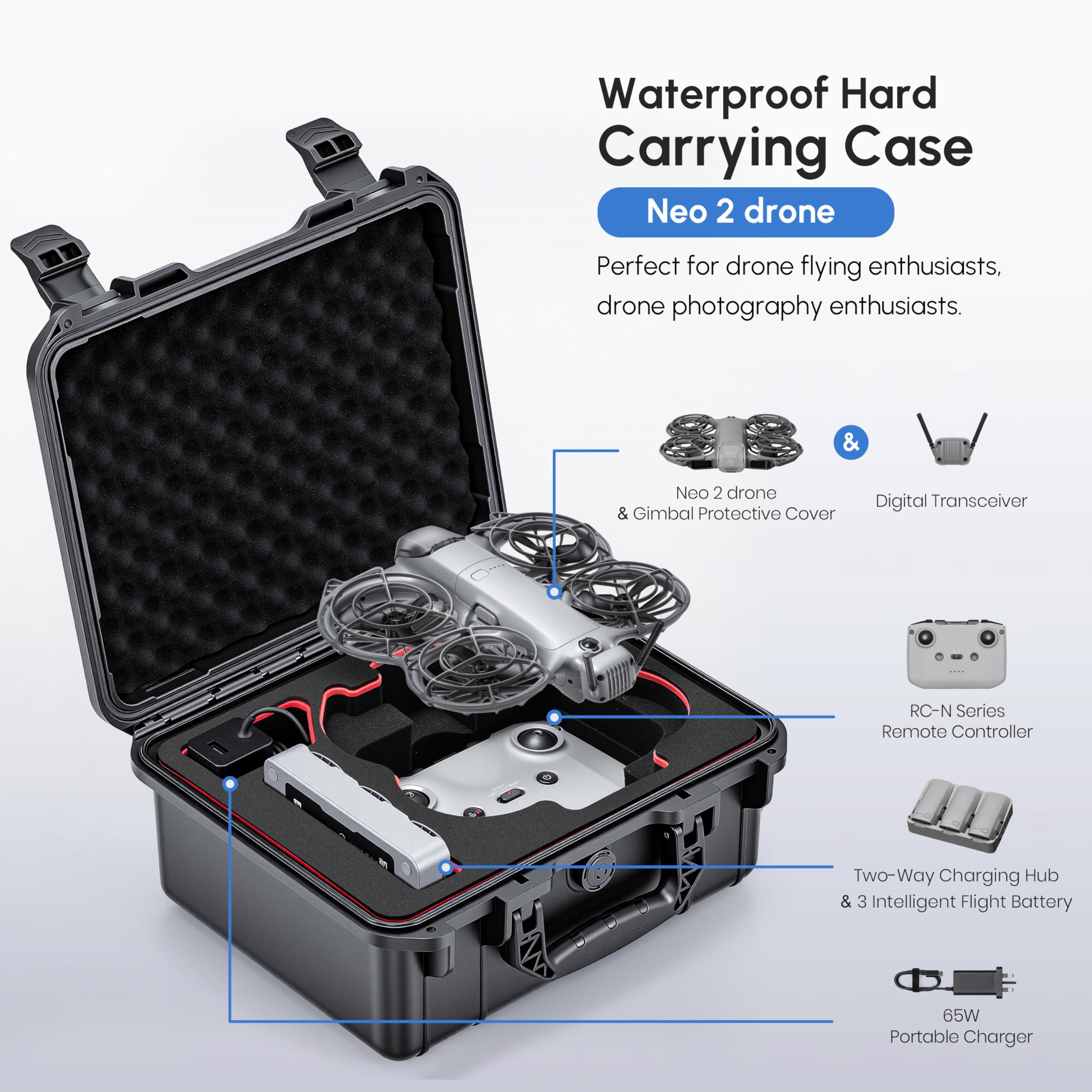 Outdoor Adventure Box - Estojo NEO 2, Estojo Rígido à