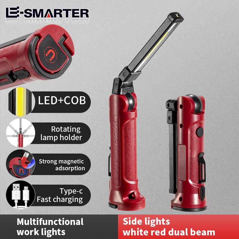 Outdoor Adventure Trips - Cob led luz de trabalho recarregável