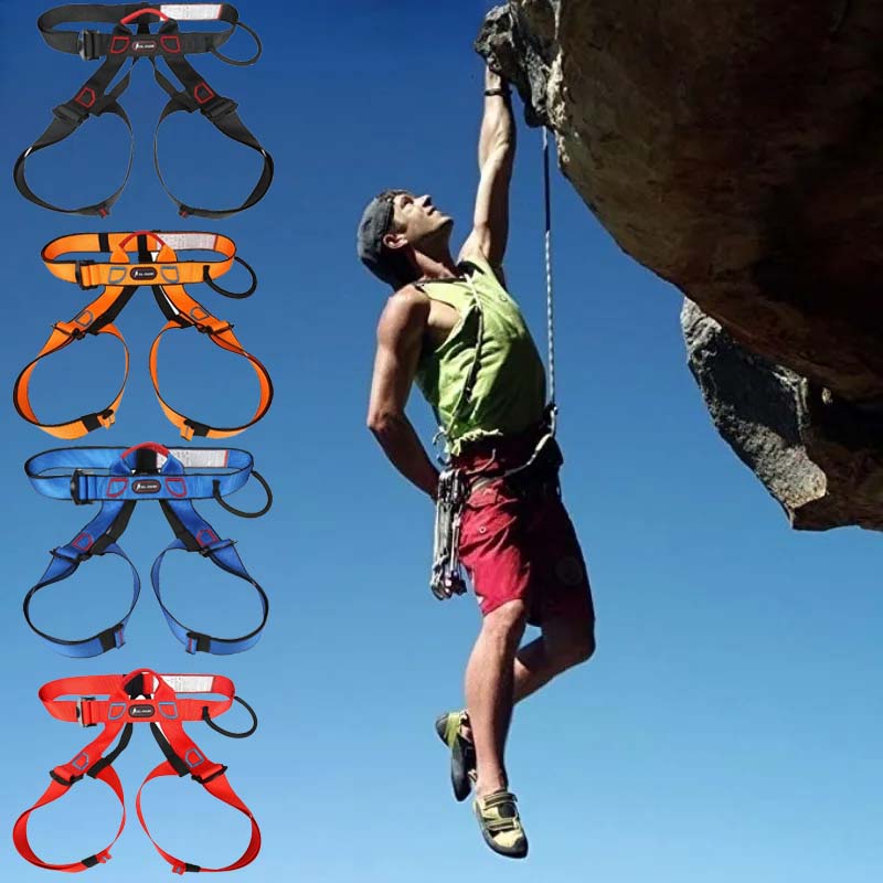 Harness Climbing Adjustable - Arnês de escalada profissional, cinto de