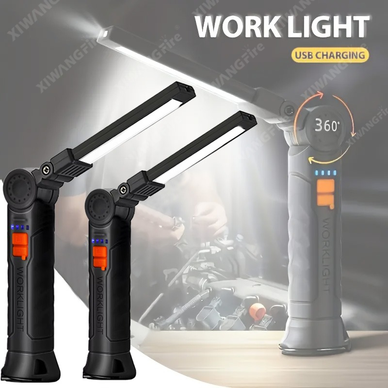 Outdoor Adventure Trips - Lanterna led recarregável, luz de trabalho