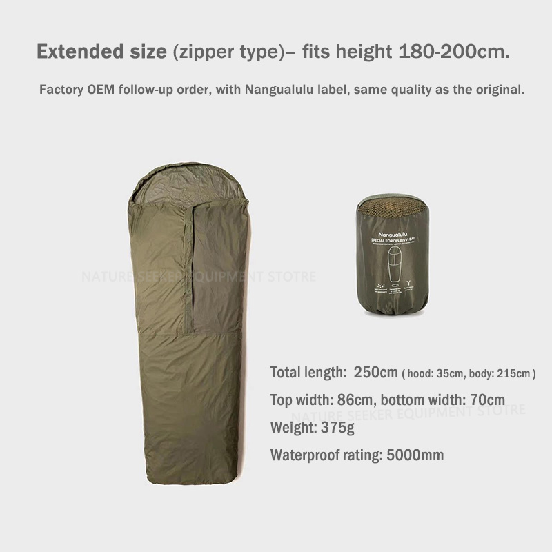 Saco de Dormir Impermeável Sng - Bivy Sack Lightweight avaliação e preço