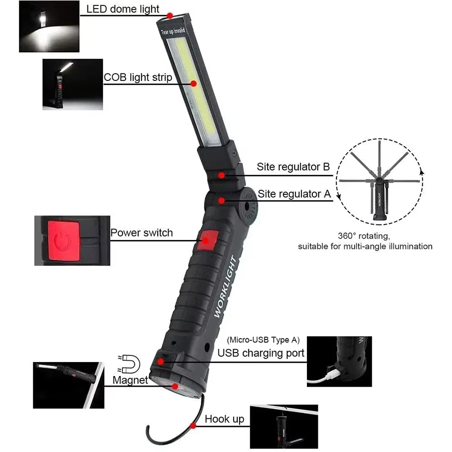 Lanterna led portátil com ganc - Outdoor Adventure Trips avaliação e preço