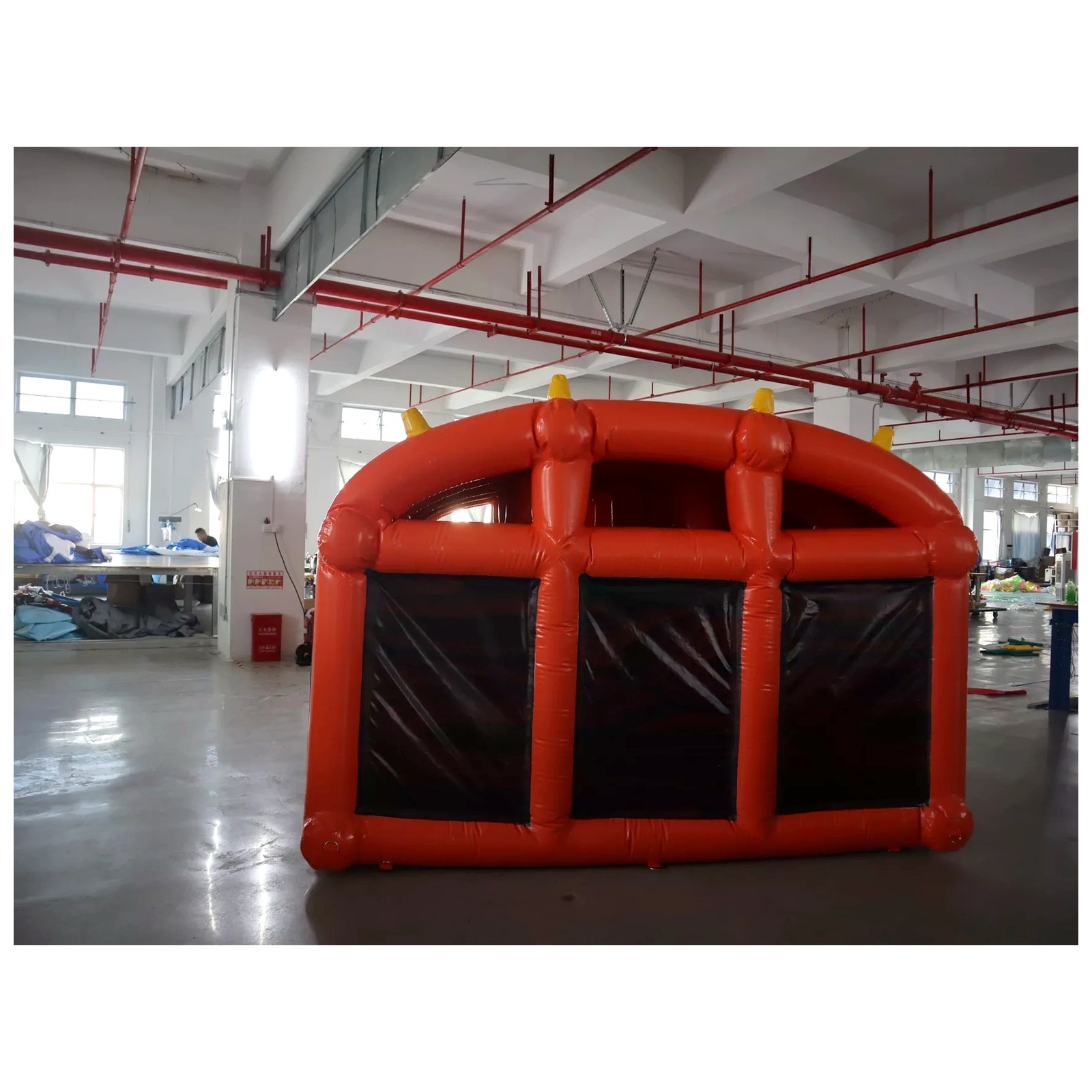 Labirinto Inflável Laranja Gra - Outdoor Adventure Kids Party avaliação e preço