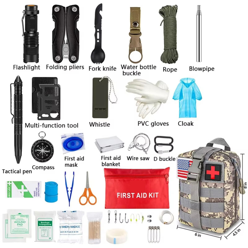 Kit de primeiros socorros de s - Outdoor Adventure Kit avaliação e preço