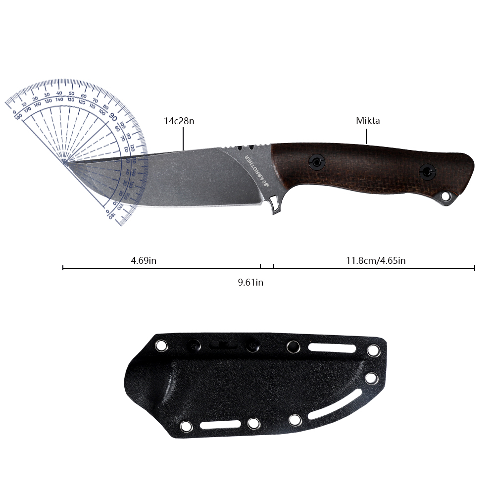 Faca de Lâmina Fixa Full Tang  - Survival Knife Full Tang avaliação e preço