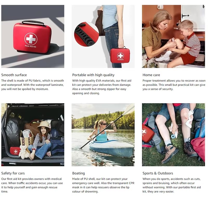 Kit de primeiros socorros port - Outdoor Adventure Kit avaliação e preço