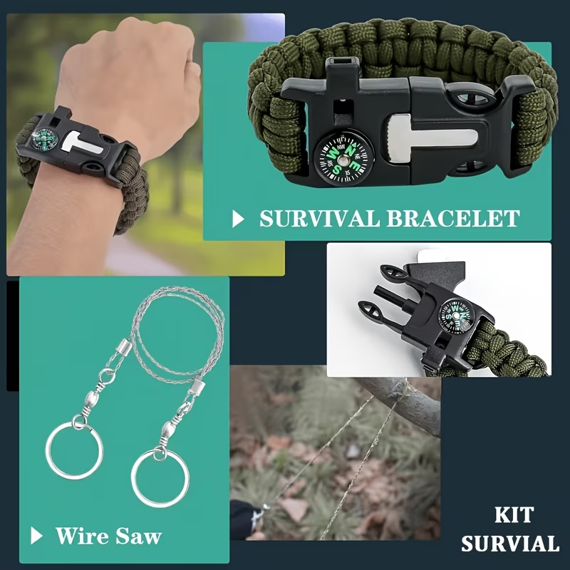 Kit de Sobrevivência 242 para  - Outdoor Adventure Kit avaliação e preço