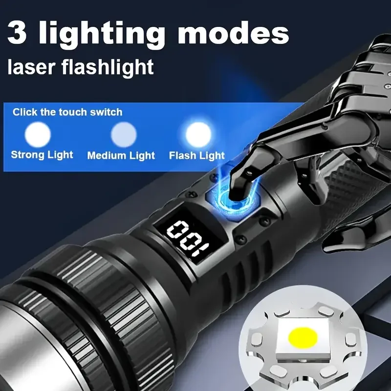 Lanterna LED Poderosa de 90000 - Outdoor Adventure Travel avaliação e preço