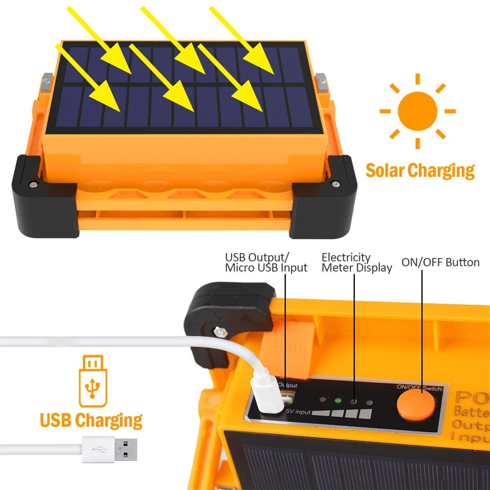 Luz de trabalho solar LED reca - Outdoor Adventure Jobs avaliação e preço