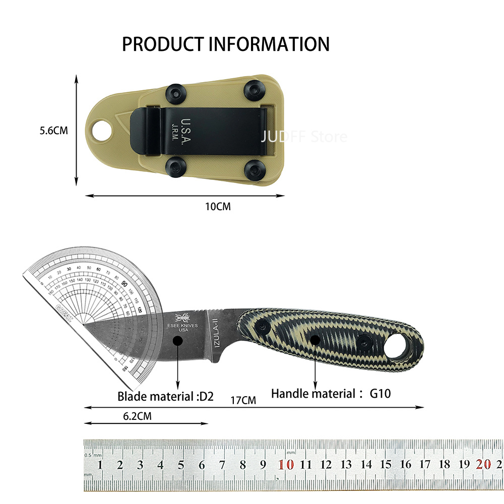 Faca Fixa ESEE IZULA/PACAYA pa - Survival Knife Full Tang avaliação e preço