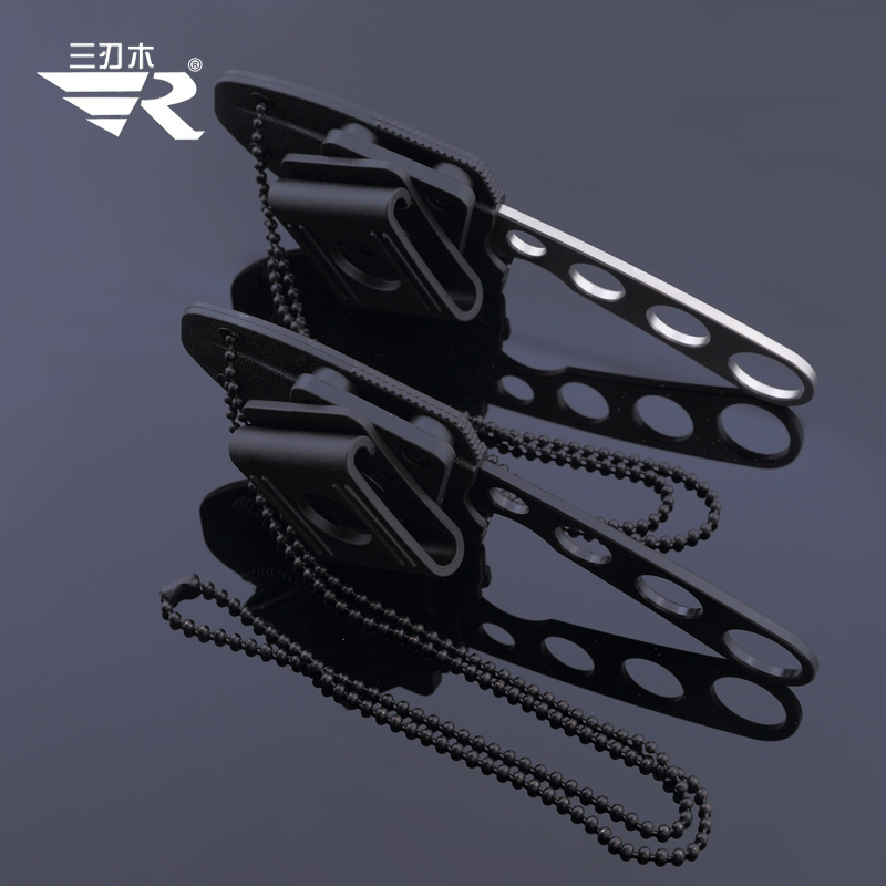 Sanrenmu-Faca de Pescoço Lâmin - Survival Knife Full Tang avaliação e preço