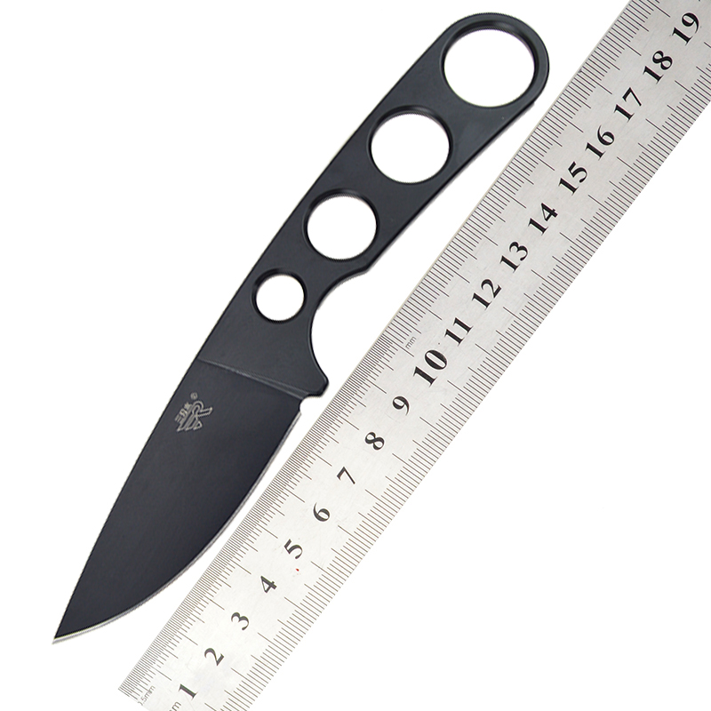 Sanrenmu-Faca de Pescoço Lâmin - Survival Knife Full Tang avaliação e preço