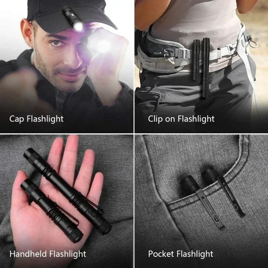 1-4 pçs mini portátil led cane - Outdoor Adventure Trips avaliação e preço