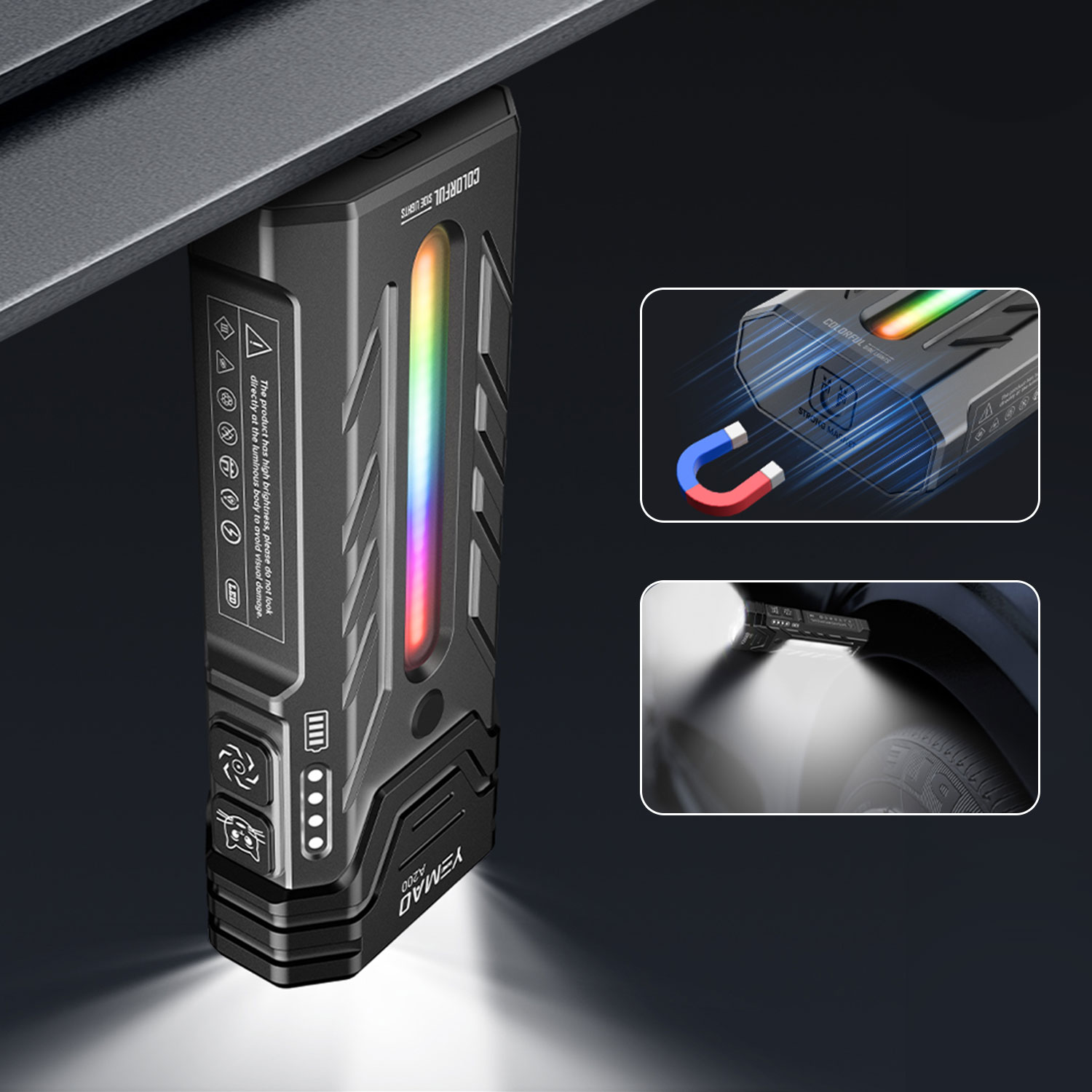 Lanterna LED RGB portátil mult - Outdoor Adventure Travel avaliação e preço